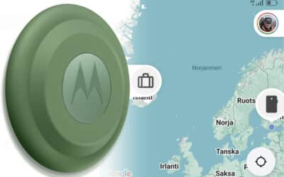 Rinkka kartalle paikantimella